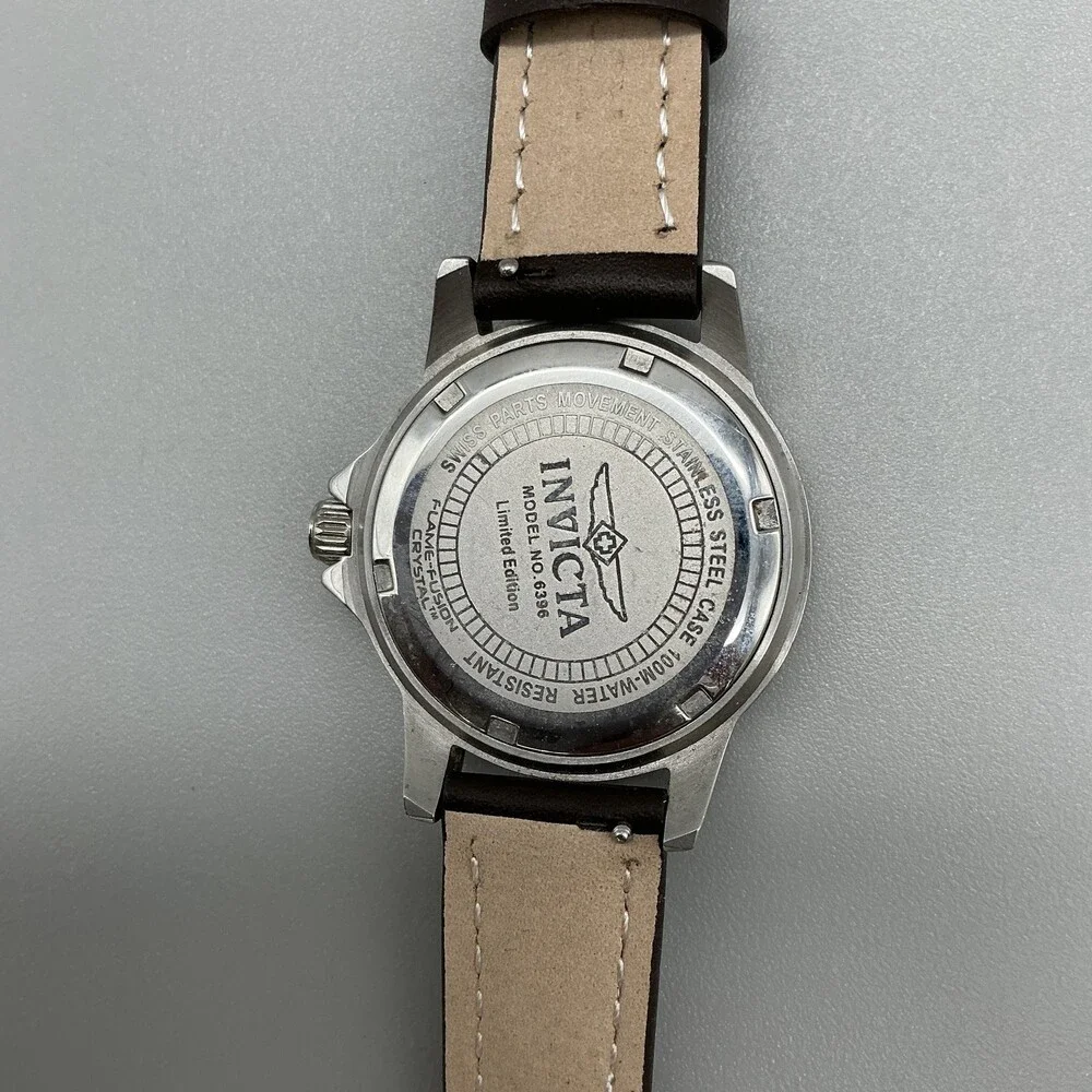 Invicta Limited Edition Hummingbird Womens Watch 34mm MOP Leather New Battery